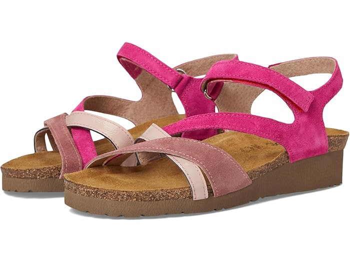 () ʥ ǥ ե Naot women Sophia Fuchsia Suede/Rose Suede/Porcela...