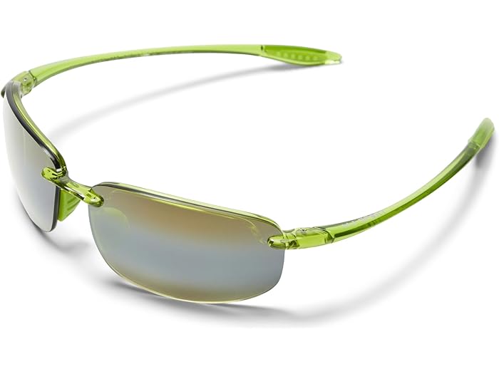 () ޥ  ۥ 顼 Maui Jim Hookipa Large Shiny Transparent Light Gre...