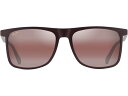 (取寄) マウイ ジム マカマエ Maui Jim Makamae Matte Burgundy/Maui Rose Polarized(4)