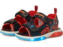 (取寄) ジョズモ ボーイズ スパイダーマン ライテッド サンダル (トドラー/リトル キッド) Josmo boys Spiderman Lighted Sandal (Toddler/Little Kid) Black
