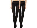 (取寄) ウォルフォード レディース メリノ デュオ パック Wolford women Merino Duo Pack Black(4)