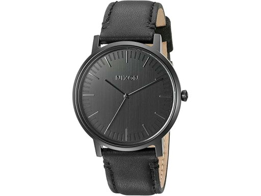 (取寄) ニクソン ポーター レザー Nixon Porter Leather All Black (取寄) ニクソン ポーター レザー Nixon Porter Leather All Black