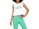 (取寄) スピリチュアル ギャングスター レディース ファン ラディエイト カリー クロップ タンク Spiritual Gangster women FAN RADIATE CALLIE CROP TANK White(4)