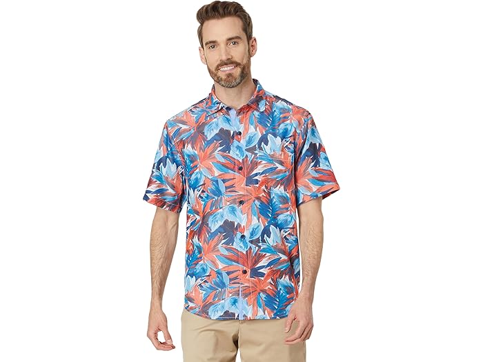 (取寄) トミーバハマ メンズ ココナッツ ポイント ファイアクラッカー フロンズ Tommy Bahama men Coconut Point Firecracker Fronds Poppy Red