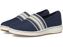 (取寄) クラークス シューズ レディース ブリーズ スカイ ミスト ミスト Clarks women Breeze Sky Mist Navy Textile