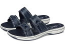 (取寄) クラークス シューズ レディース ブリーズ メイ ネイビー Clarks women Breeze Maye Navy Synthetic