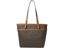 (取寄) マイケルコース レディース ウィンストン ミディアム トップ ジップ ポケット トート MICHAEL Michael Kors women Winston Medium Top Zip Pocket Tote Brown/Acorn