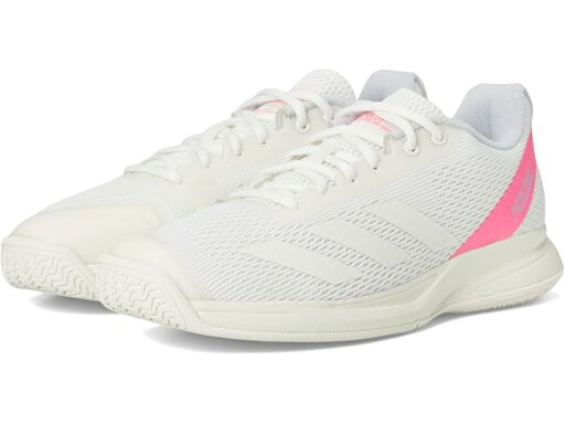 (取寄) アディダス レディース コートフラッシュ adidas women Courtflash White/Silver Metallic/Lucid Pink (取寄) アディダス レディース コートフラッシュ adidas women Courtflash White/Silver Metallic/Lucid Pink