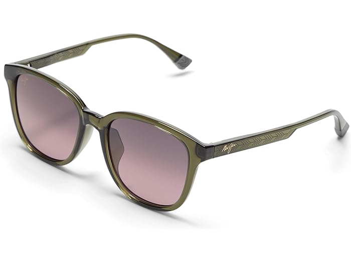 () ޥ    Maui Jim men Kuikahi Shiny Trans Green/Maui Rose ...