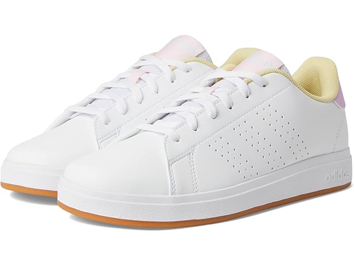 (取寄) アディダス キッズ キッズ アドバンテージ ベース 2.0 スポーツウェア シューズ (ビッグ キッド) adidas Kids kids Advantage Base 2.0 Sportswear Shoes (Big Kid) White/Bliss Lilac/Clear Pink