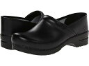 (取寄) ダンスコ メンズ プロフェッショナル ボックス レザー Dansko men Professional Box Leather Black Box