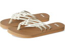 (取寄) サヌーク レディース ヨガ サンディー リ Sanuk women Yoga Sandy II Tan/White
