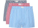 (取寄) トミーヒルフィガー メンズ コットン クラシックス ウーブン ボクサー 3-パック Tommy Hilfiger men Cotton Classic...