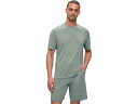 (取寄) エバージェイ メンズ ヘンリー ショーツ Pj セット Eberjey men Henry Shorts Pj Set Eucalyptus