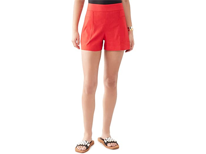 (取寄) セオリー レディース ウィメンズ ミニ ユーティリティ ショーツ Theory women Womens Mini Utility Shorts Scarlet