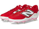 (取寄) ニューバランス スニーカー メンズ フレッシュ フォーム X ベースボール クリーツ New Balance men Fresh Foam X 3000v7 Baseball Cleats Team Red/White