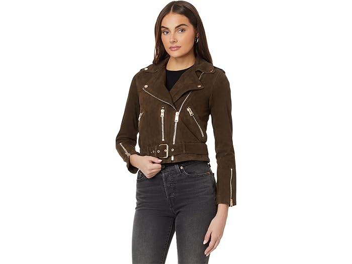 () 륻 ǥ  Хե Х AllSaints women Suede Balfern Bike...
