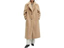 (取寄) オールセインツ レディース フレディ ファー コート AllSaints women Freddie Fur Coat Caramel Brown