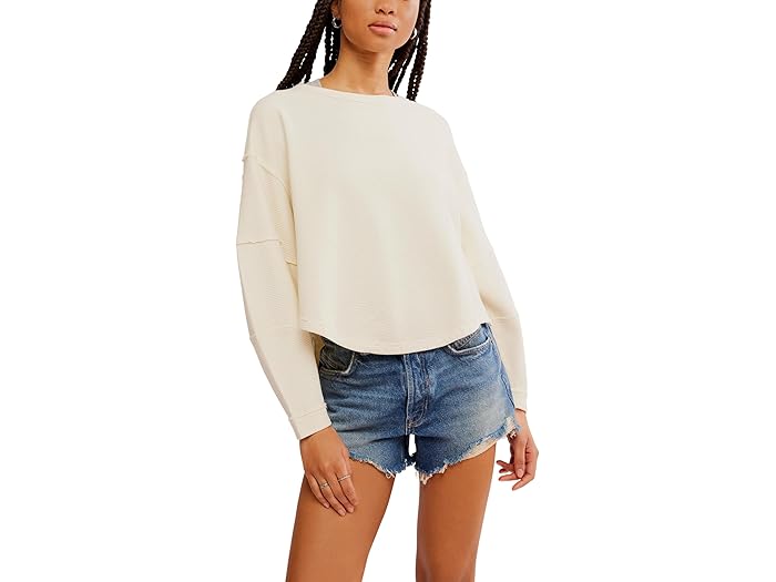 (取寄) フリーピープル レディース トータル エクリプス ティー Free People women Total Eclipse Tee Ivory