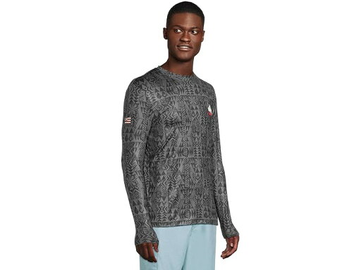 (取寄) クイックシルバー メンズ HI サーフ ティー ロング スリーブ サーフ ティー Quiksilver men Hi Surf Tee Long Sleeve Surf Tee Iron