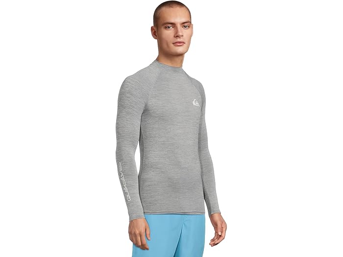 (取寄) クイックシルバー メンズ エブリデイ UPF50 ロング スリーブ サーフ ティー Quiksilver men Everyday Upf50 Long Sleeve Surf Tee Smoked Grey Heather