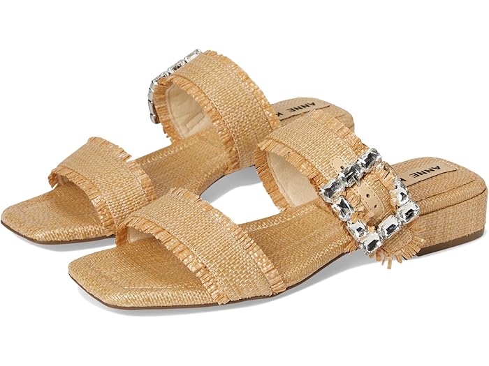 () 󥯥饤 ǥ ꡼ Anne Klein women Lillie Natural Raffia