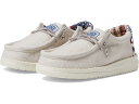 (取寄) ヘイデュードキッズ キッズ ウォーリー パトリオティック (トドラー) Hey Dude Kids kids Wally Patriotic (Toddler) Off-White Patriotic