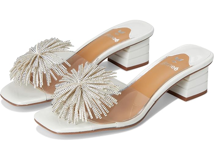 () ˡ ǥ  J. Renee women Ozara Clear/White