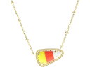 (取寄) ケンドラスコット レディース キャンディ コーン ショート ペンダント ネックレス Kendra Scott women Candy Corn Sho...