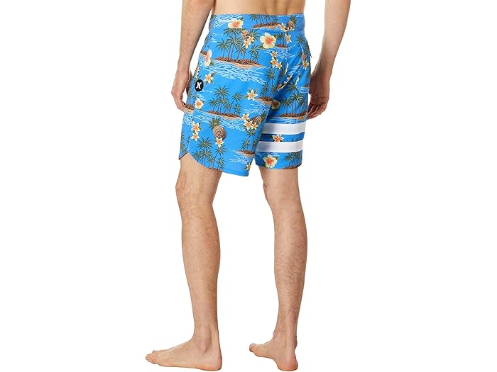 (取寄) ハーレー メンズ ファントム-エコ ブロック パーティー 18 ボードショーツ Hurley men Phantom-Eco Block Party 18" Boardshorts Seaview 2