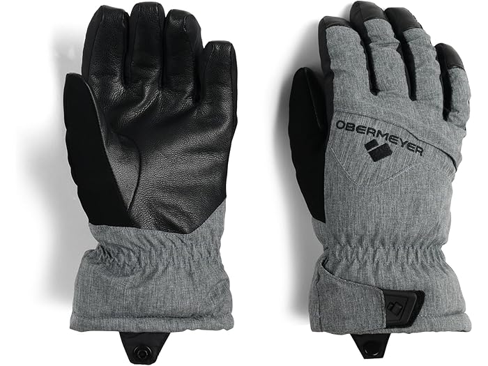 (取寄) オバマイヤー キッズ キッズ ラバ グローブ (リトル キッズ/ビッグ キッズ) Obermeyer Kids kids Lava Gloves (Little Kids/Big Kids) Knight Black 1