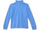(取寄) ラルフローレン キッズ ボーイズ コットン インターロック クォーター-ジップ プルオーバー (トドラー/リトル キッド) Polo Ralph Lauren Kids boys Cotton Interlock Quarter-Zip Pullover (Toddler/Little Kid) Harbor Island Blue
