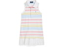 (取寄) ラルフローレン キッズ ガールズ ストライプド ストレッチ メッシュ ポロ ドレス (トドラー/リトル キッド) Polo Ralph Lauren Kids girls Striped Stretch Mesh Polo Dress (Toddler/Little Kid) Beatrice Pastel Stripe