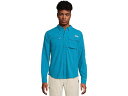 (取寄) コロンビア メンズ ワイルド キャスト ロング スリーブ シャツ Columbia men Wild Cast Long Sleeve Shirt Blue Echo