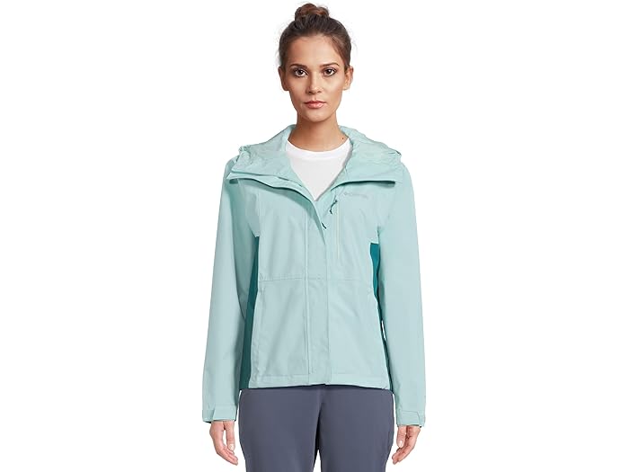 (取寄) コロンビア レディース ハイクバウンド リ ジャケット Columbia women Hikebound II Jacket Spray/River Blue