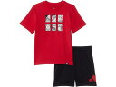 (取寄) アディダス キッズ ボーイズ コットン ティー アンド ロゴ ショート セット (インファント) adidas Kids boys Cotton Te...