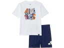 (取寄) アディダス キッズ ボーイズ コットン ティー アンド ロゴ ショート セット (インファント) adidas Kids boys Cotton Te...