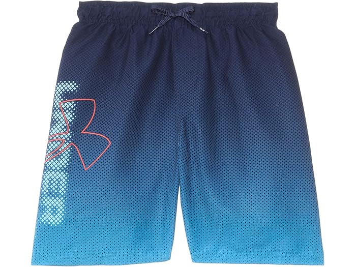 (取寄) アンダーアーマー キッズ メンズ テクスチャー ロゴ ボレー (ビッグ キッド) Under Armour Kids men Textured Logo Volley (Big Kid) Midnight Navy