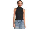 (取寄) オールセインツ レディース ベック ロール ネック タンク AllSaints women Bec Roll Neck Tank Black Oyster Blue(4)
