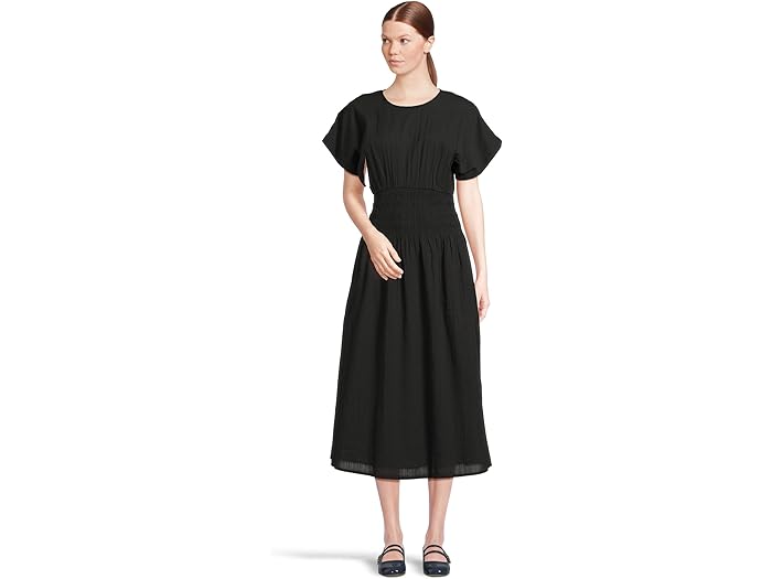 () ᥤɥ ǥ ɥ쥹 ɥӡ ȥ饤 Madewell women Varya Dress Dobby Strip...