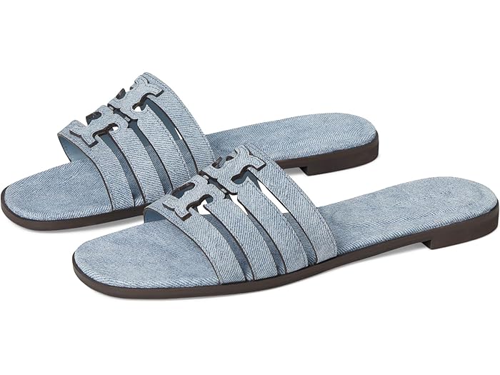 () ȥ꡼С ǥ ͥ  饤 Tory Burch women Ines Cage Slide Blue ...