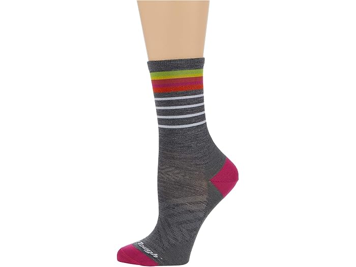 (取寄) ダーンタフバーモント レディース ストライド ミクロ クルー ウルトラ-ライトウエイト Darn Tough Vermont women Stride Micro Crew Ultra-Lightweight Gray