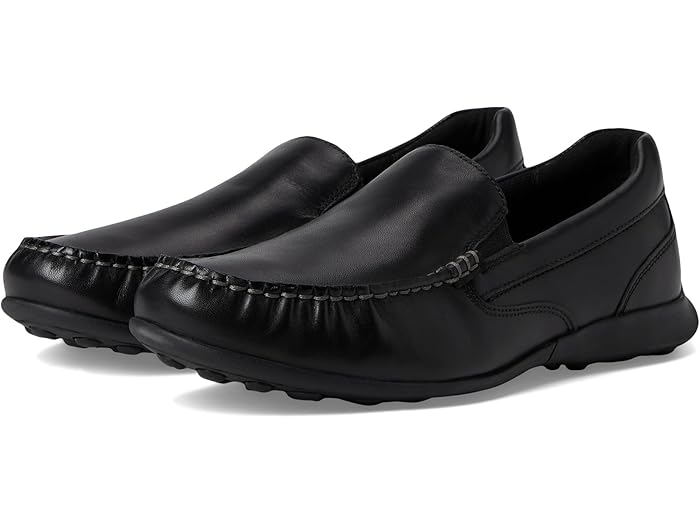 () åݡ  DMX ɥ꡼ Rockport men Dmx Dudley Black Leather
