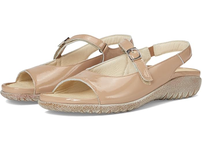 () ʥ ǥ Naot women Toka Camel Crinkle Patent Leather