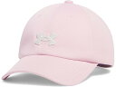 (取寄) アンダーアーマー ガールズ ブリッツィング ハット アジャスタブル (リトル キッズ/ビッグ キッズ) Under Armour girls Blitzing Hat Adjustable (Little Kids/Big Kids) Prime Pink/White Quartz