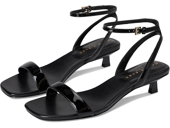 () ޡեå㡼 ǥ  Marc Fisher LTD women Alona Black Patent Lea...