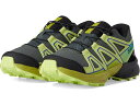 (取寄) サロモン キッズ キッズ スピードクロス (リトル キッド/ビッグ キッド) Salomon Kids kids Speedcross (Little Kid/Big Kid) Urban Chic/Sharp Green/Dark Citron
