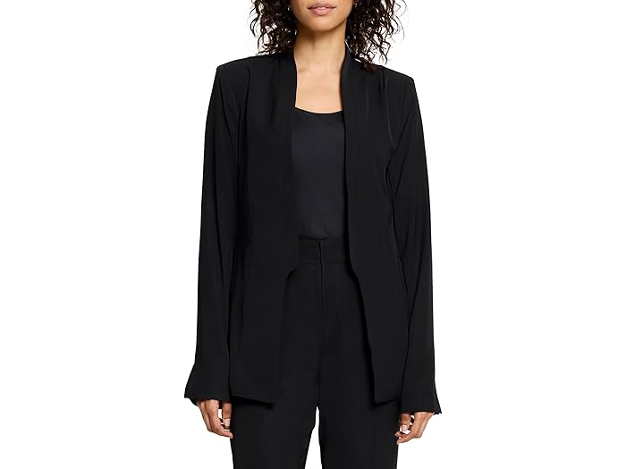 () ˥å ǥ  ǥå ֥졼 NIC+ZOE women Social Edit Blazer Bl...