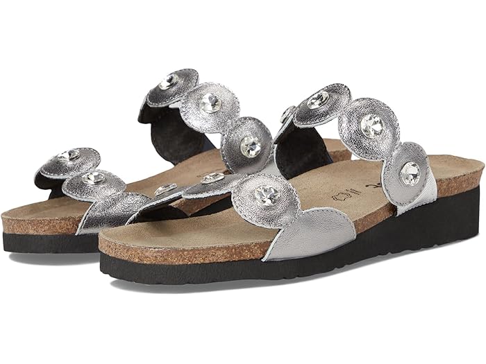 () ʥ ǥ إ꡼ Naot women Hailey Dark Pewter Leather