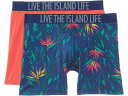 (取寄) トミーバハマ メンズ 2-パック ボクサー ブリーフ Tommy Bahama men 2-Pack Boxer Brief Dark Blue Pr...